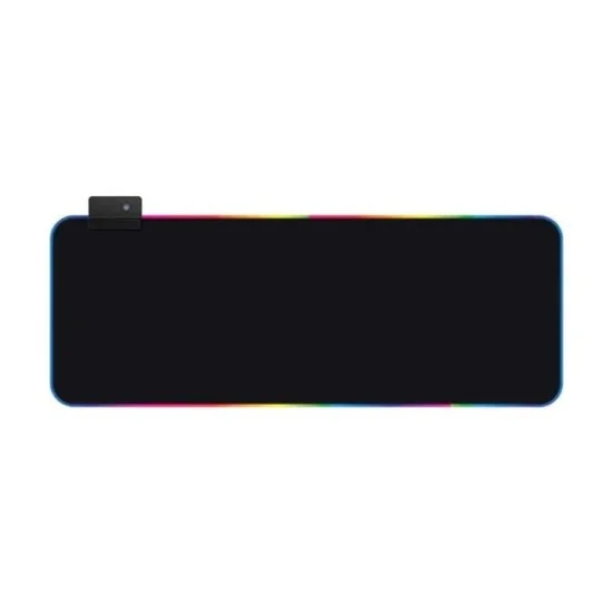 Porodo Gaming RGB Mousepad  Micro-Textured Surface For Control And Speed - Black